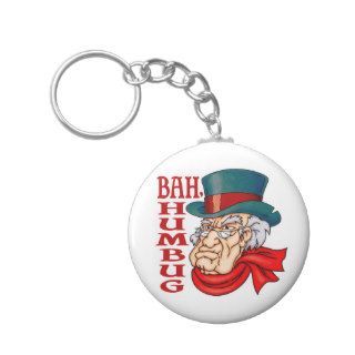 Mean Old Scrooge Key Chain