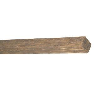 Superior Building Supplies 5 1/2 in. x 3 3/4 in. x 14 ft. 9 in. Faux Wood Beam T 01 B