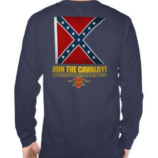 Confederate Battle Flag Cavalry Guidon T shirt