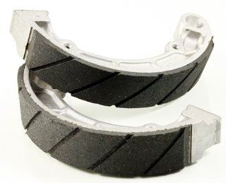 EMGO BRAKE SHOES W/GROOVES KAWASAKI 41048 1077, Manufacturer EMGO, Part Number 205592 AD, VPN 93 42068 AD, Condition New Automotive