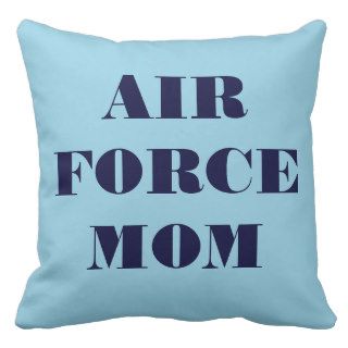 Pillow Air Force Mom