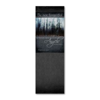 Hebrews 132 Angel Quote Business Card Template