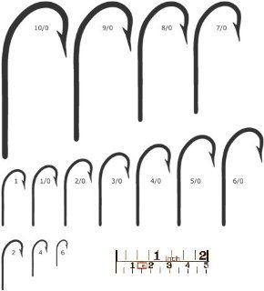MUSTAD OSHAUGNESSY HOOK  General Sporting Equipment  Sports & Outdoors