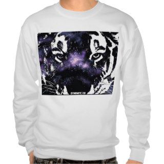 Galaxy Tiger Pull Over Sweatshirt