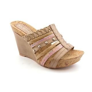 Rampage Women's 'Naima' Faux Leather Sandals Rampage Sandals