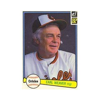 1982 Donruss #27 Earl Weaver MG Sports Collectibles