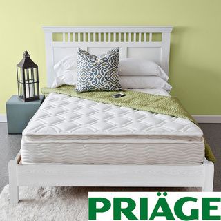 Priage Pillow Top 10 inch Twin size iCoil Spring Mattress Priage Mattresses