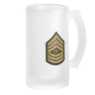 Command Sergeant Major (CSM) Rank Insignia Coffee Mugs