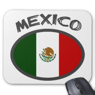Mexico Cool Flag Design Mouse Pads