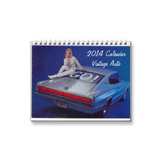 2014 Vintage Auto Calendar