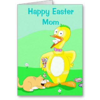 Happy Easter Mom Greeting Cards