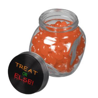 Treat Or Else Jelly Belly Candy Jar