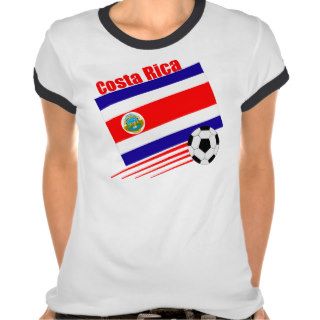 Costa Rica Soccer Team T Shirts