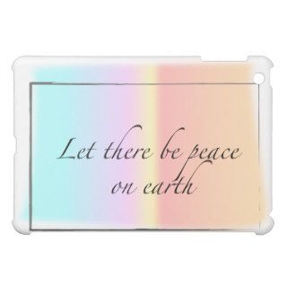 Peace on Earth iPad Mini Covers