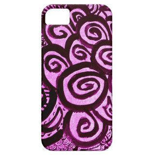 Abstract swirl iphone five cover iPhone 5 case
