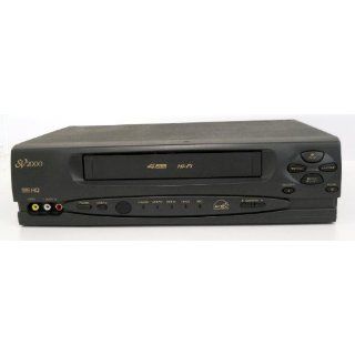 SV2000 SVA106AT22 Video Cassette Recorder Player VCR 4 Head Hi Fi Stereo Energy Star Rated Electronics