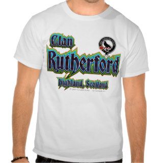 Clan Rutherford Tartan Shirts