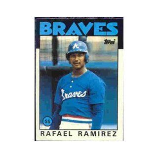 1986 Topps Tiffany #107 Rafael Ramirez Sports Collectibles