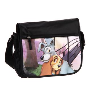 Disney Lady and The Tramp Kids Messenger Bag Disney Fabric Messenger Bags