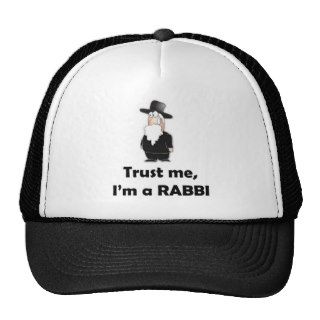 Trust me I'm a rabbi   Funny jewish humor Hats