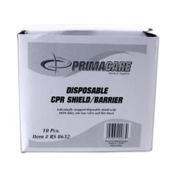 Primacare CPR Shield/ Barrier (Pack of 10) Other First Aid Items