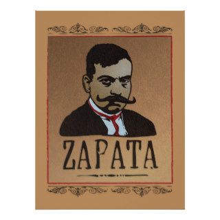 Mustache   Emiliano Zapata Print