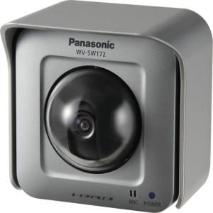 Panasonic Wired Outdoor 600 TVL Pan Tilting POE Network Security Camera with 8X Digital Zoom WV SW172