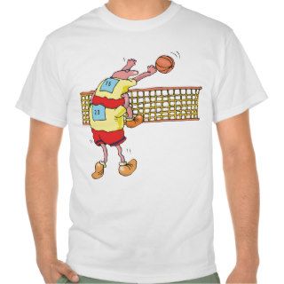 Funny Volleyball Men's Tee Shirts