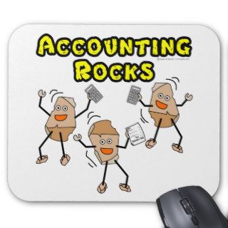 Accounting Rocks Mousepads