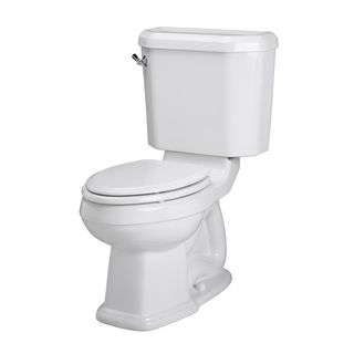 Portsmouth Champion 4 Two piece 1.6 Gpf Right White Height Elongated Toilet
