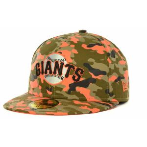 San Francisco Giants New Era MLB In Living Camo Fitted 59FIFTY Cap