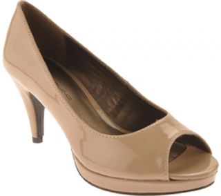 Womens Bandolino Mylah   Cafe Latte Patent Platform Shoes