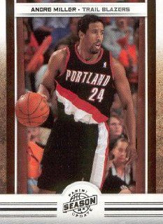 2009 10 Panini Season Update Basketball #116 Andre Miller Portland Trail Blazers NBA Trading Card Sports Collectibles