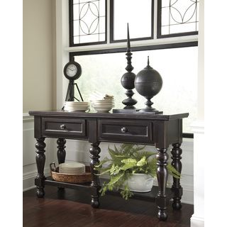 Signature Design By Ashley Harlstern Black Dining Room Buffet