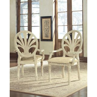 Signature Design By Ashley Ortanique Dining Upholstered Arm Chair (set Of 2)