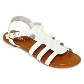 ARIZONA Tatum Gladiator Sandals, White, Womens