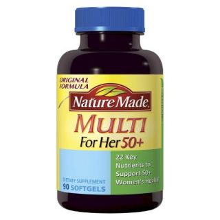 NatureMade Multi for Her 50+ Softgels   90 Count