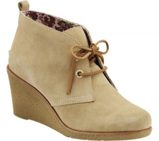 Womens Sperry Top Sider Harlow   Sand Suede Boots