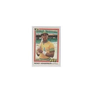 1981 Donruss #119   Rickey Henderson Sports Collectibles