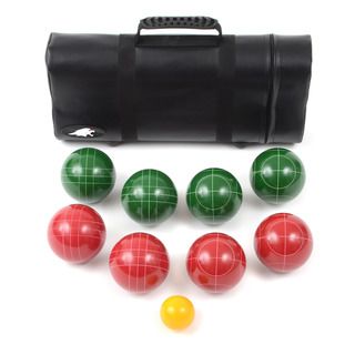 Lion Sports Best 107 Mm Tournament Resin Bocce Set In Tube Case