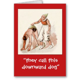 Funny Circus Poster (Maybe Risque) Card
