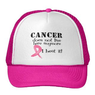 Breast Cancer Does Not Live Here Anymore Trucker Hats
