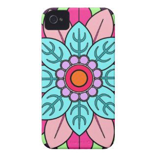 Flower Mandala Case Mate iPhone 4 Cases