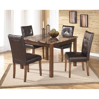 Signature Design By Ashley Signature Design By Ashley Theo Square Table Set (set Of 5) Brown Size 5 Piece Sets