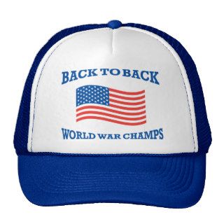 Back to Back World War Champs Trucker Hat