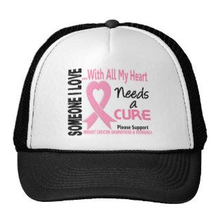 Breast Cancer Needs A Cure 3 Mesh Hats