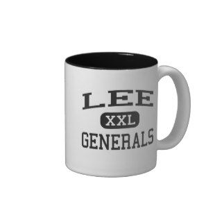 Lee   Generals   Lee High School   Houston Texas Mugs