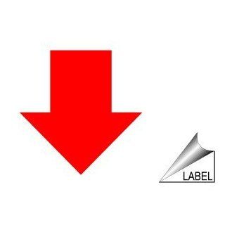 Down Arrow Symbol Label LABEL SYM 117 b Directional  Message Boards 