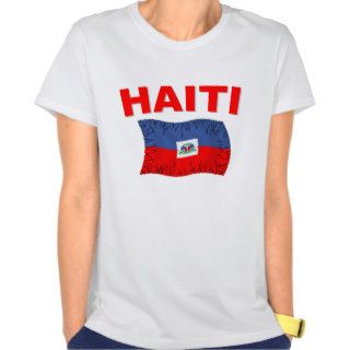 Haiti Earthquake Flag Design T shirts