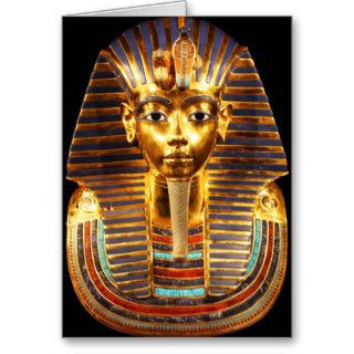 King Tutankhamun Greeting Cards